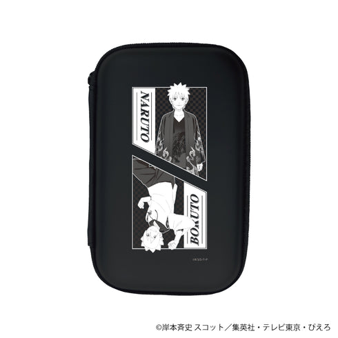 『NARUTO & BORUTO』モバイルアクセサリーケース 01/ナルト&ボルト 和風私服ver.(描き下ろしイラスト)